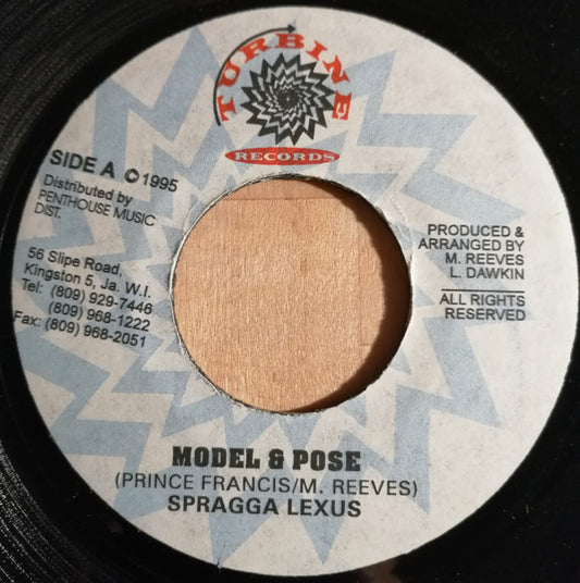Spragga Lexus : Model & Pose (7")