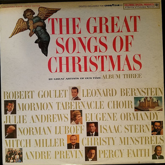 Various : The Great Songs Of Christmas, Album Three (LP, Album, Comp, Ltd, Ter)