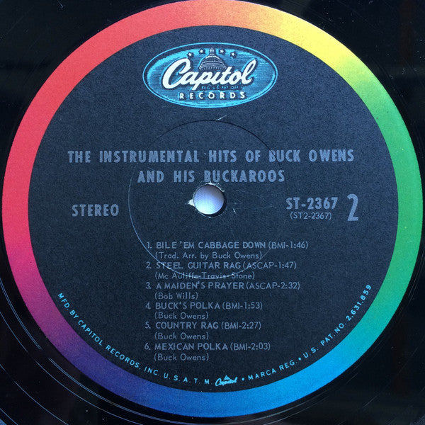 Buck Owens And His Buckaroos : The Instrumental Hits Of Buck Owens And His Buckaroos (LP, Album, Scr)