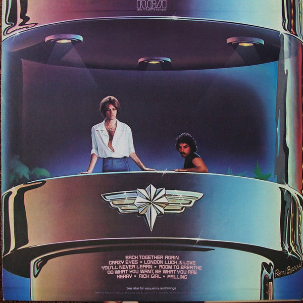 Daryl Hall & John Oates : Bigger Than Both Of Us (LP, Album, Whi)