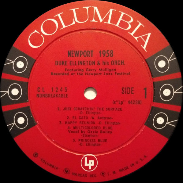 Duke Ellington And His Orchestra : Newport 1958 (LP, Album, Mono)
