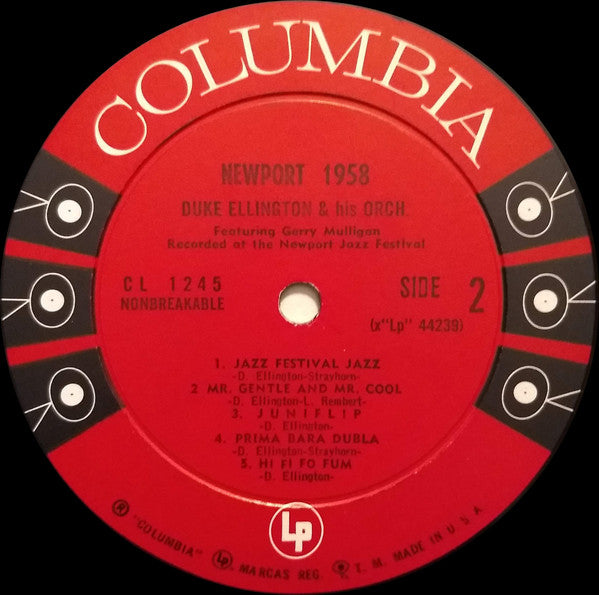 Duke Ellington And His Orchestra : Newport 1958 (LP, Album, Mono)