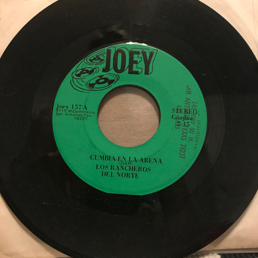 Los Rancheros Del Norte : Cumbia En La Arena / Muchachita Angelical (7", Single)