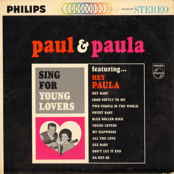 Paul & Paula : Sing For Young Lovers (LP, Album)