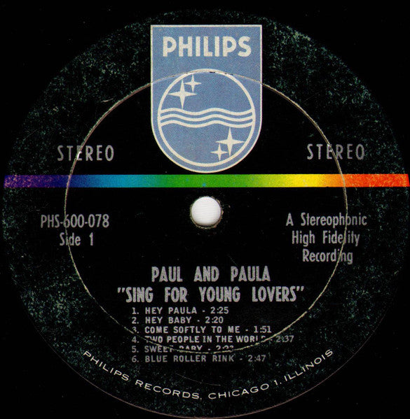 Paul & Paula : Sing For Young Lovers (LP, Album)