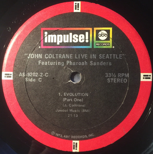 John Coltrane Featuring Pharoah Sanders : Live In Seattle (2xLP, Album, RE, Gat)