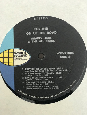 Shakey Jake And The Allstars : Further On Up The Road (LP, Album)