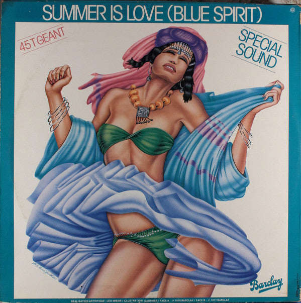 Ayla Algan / Blue Spirit (2) : Tchaka Tchaka Zuktu / Summer Is Love (12", Single)