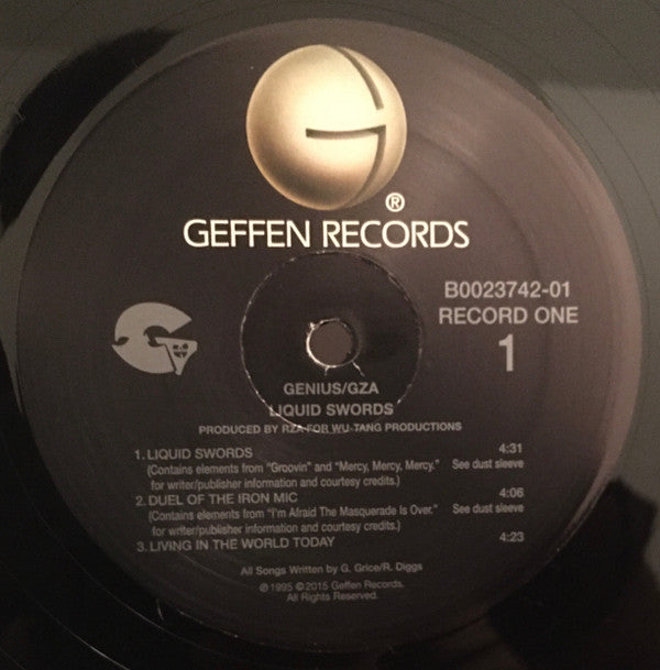 Genius* / GZA : Liquid Swords (2xLP, Album, RE)