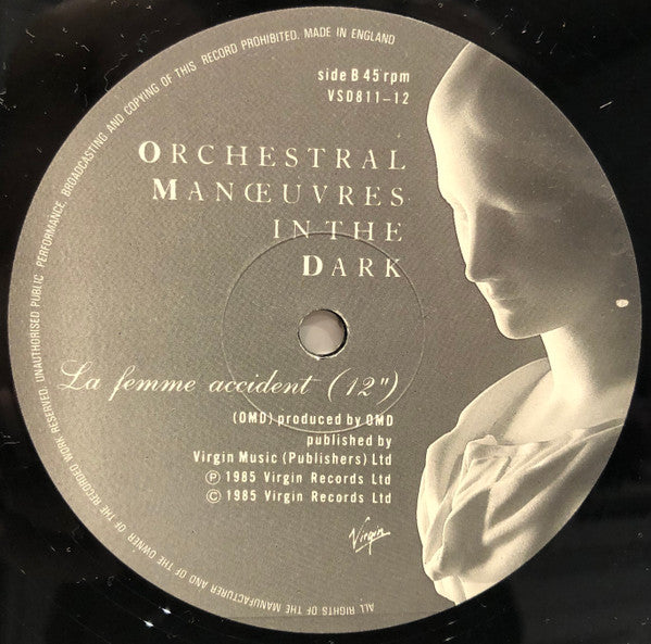 Orchestral Manoeuvres In The Dark : La Femme Accident (2x12", Single, Ltd, M/Print)