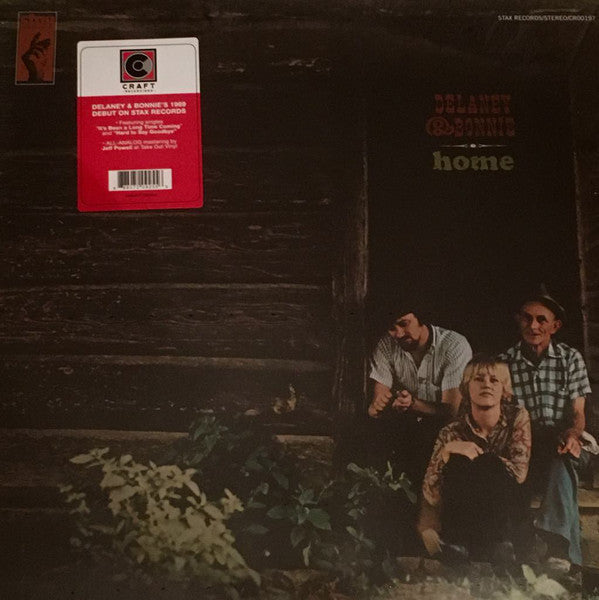 Delaney & Bonnie : Home (LP, Album, RE, RM, 180)