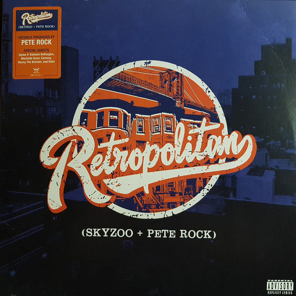 Skyzoo + Pete Rock : Retropolitan (LP, Album, Ltd, Blu)