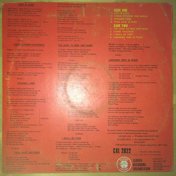 The Doves (2) : I Seek To Know This World (LP, Album)