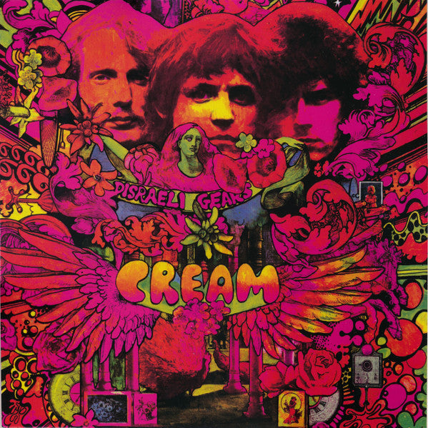Cream (2) : Disraeli Gears (LP, Album, Ltd, RE, Unofficial, 180)