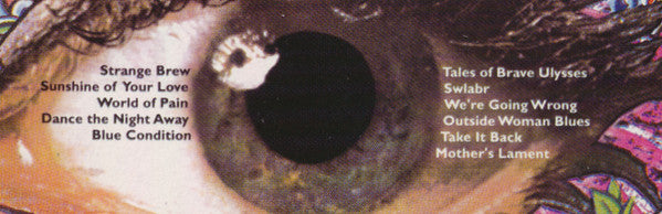 Cream (2) : Disraeli Gears (LP, Album, Ltd, RE, Unofficial, 180)