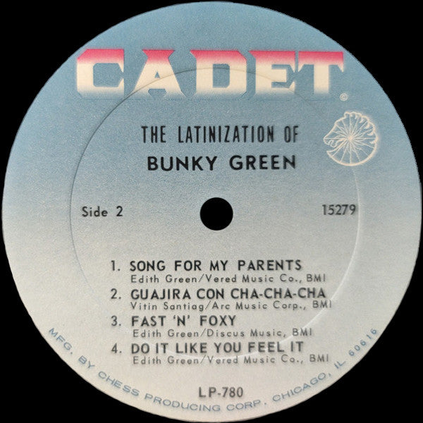 Bunky Green : The Latinization Of Bunky Green (LP, Album, Mono)