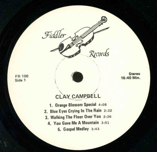 Clay Campbell (5) : Clay Campbell (LP, Album)
