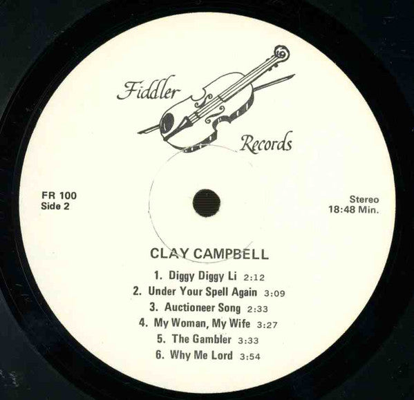 Clay Campbell (5) : Clay Campbell (LP, Album)