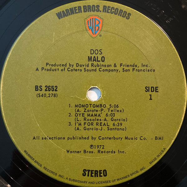 Malo (2) : Dos (LP, Album, Ter)
