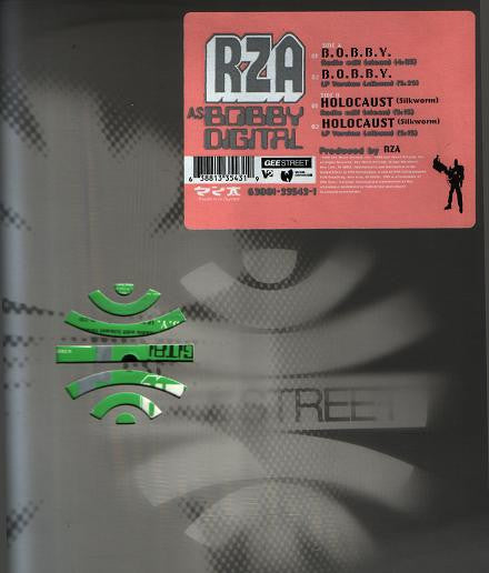 RZA as Bobby Digital : B.O.B.B.Y. / Holocaust (Silk Worm) (12")