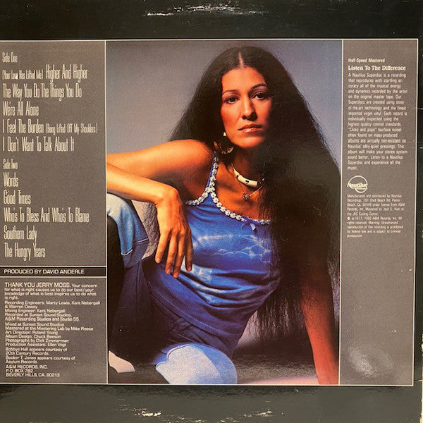 Rita Coolidge : Anytime... Anywhere (LP, Album, RE, RM, KM )