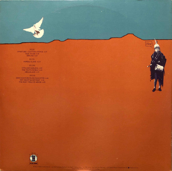 Joni Mitchell : Don Juan's Reckless Daughter (2xLP, Album, Promo, PRC)