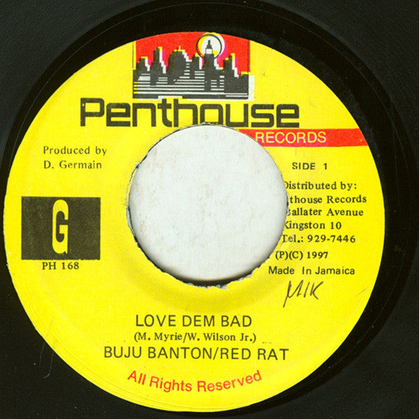 Buju Banton / Red Rat : Love Dem Bad (7")