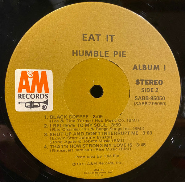 Humble Pie : Eat It (2xLP, Album, Club, RE, Cap)