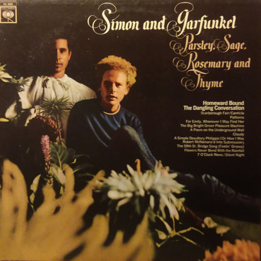 Simon & Garfunkel : Parsley, Sage, Rosemary And Thyme (LP, Album, Mono, Ter)