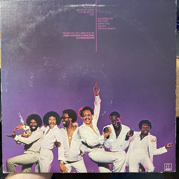 Commodores : Midnight Magic (LP, Album, San)