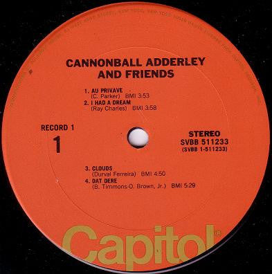 Cannonball Adderley : Cannonball Adderley And Friends (2xLP, Comp, Gat)