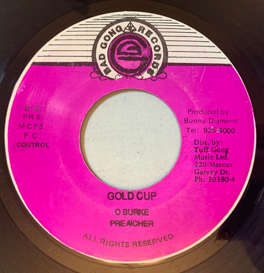 Preacher (8) : Gold Cup (7", Single)