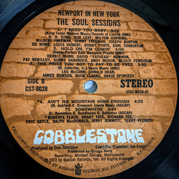 Various : Newport In New York '72 - The Soul Sessions, Vol. 6 (LP, Album, Mon)