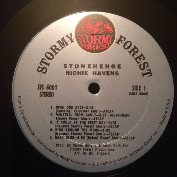 Richie Havens : Stonehenge (LP, Album, Pit)