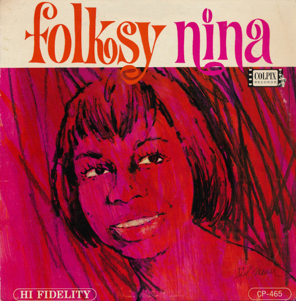 Nina Simone : Folksy Nina (LP, Album, Mono, Mon)