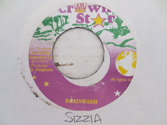 Sizzla : Brainwash (7")