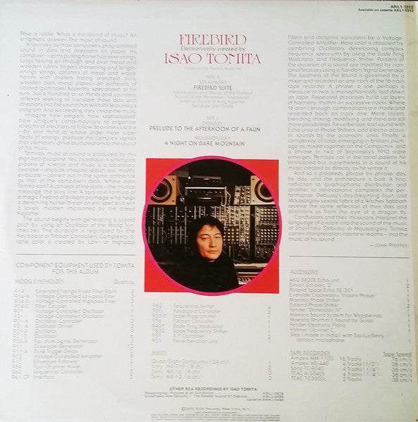 Tomita : Firebird (LP, Album)