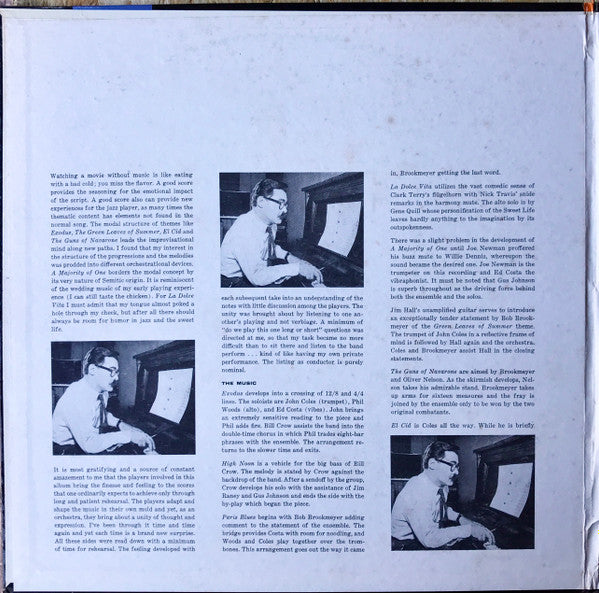 Manny Albam And His Orchestra : Jazz Goes To The Movies (LP, Album, RE, RP)