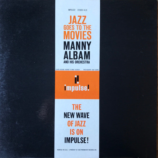 Manny Albam And His Orchestra : Jazz Goes To The Movies (LP, Album, RE, RP)