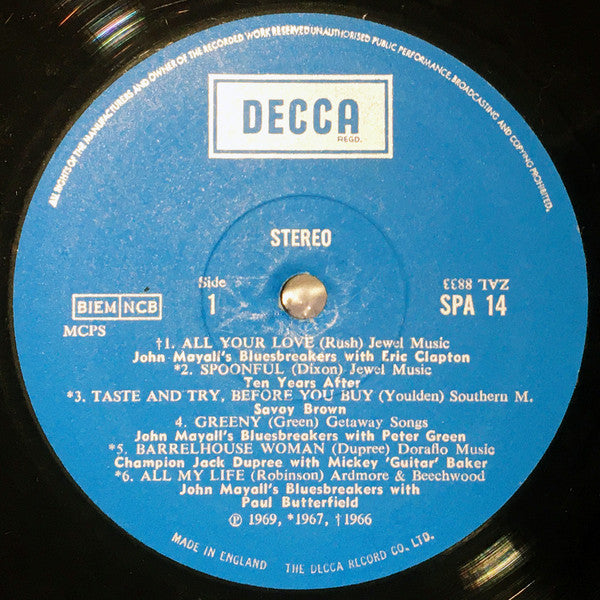 Various : The World Of Blues Power (LP, Comp)