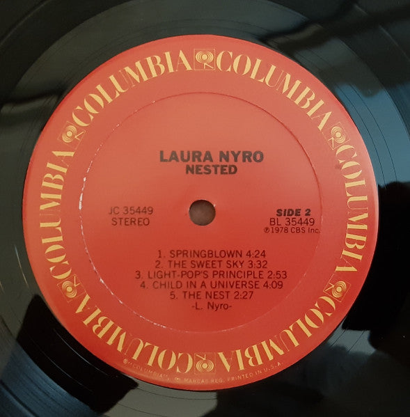 Laura Nyro : Nested (LP, Album, RE, Ter)