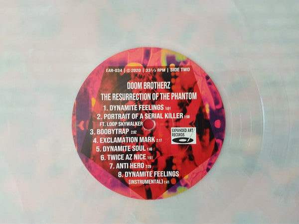 Doom Brotherz : The Ressurection Of The Phantom (LP, Album, Num, Whi)