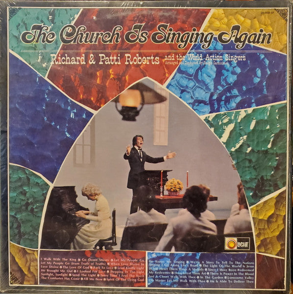 Richard & Patti Roberts And The World Action Singers : The Church Is Singing Again (LP, Album)