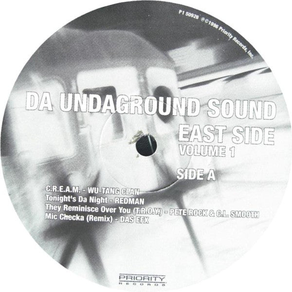 Various : Da Undaground Sound (East Side Volume 1) (2xLP, Comp, Ltd)
