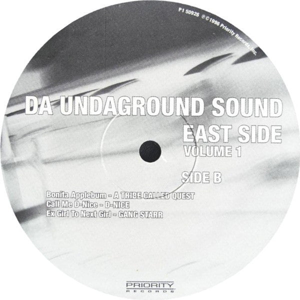 Various : Da Undaground Sound (East Side Volume 1) (2xLP, Comp, Ltd)