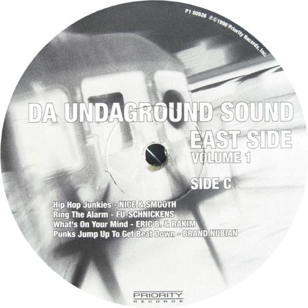 Various : Da Undaground Sound (East Side Volume 1) (2xLP, Comp, Ltd)