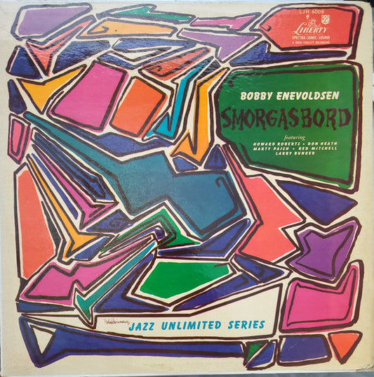 Bob Enevoldsen : Smorgasbord (LP, Album, Mono, Blu)
