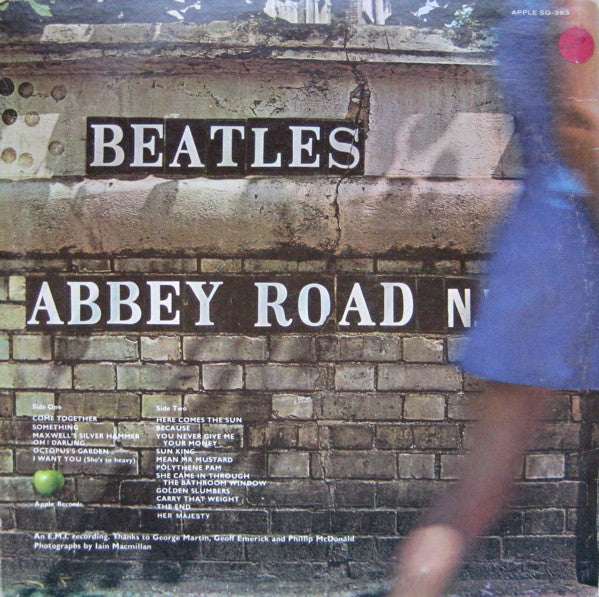 The Beatles : Abbey Road (LP, Album, Jac)