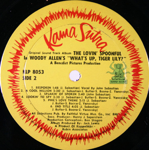 The Lovin' Spoonful : In Woody Allen's "What's Up, Tiger Lily?" (LP, Album, Mono)