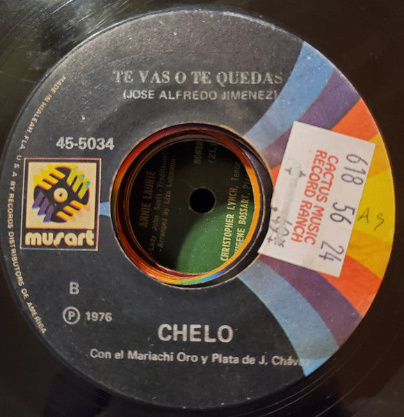 Chelo (2) : Tu Castigo (7", Single)